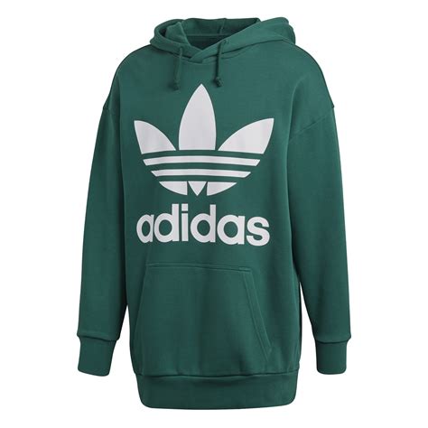 adidas trefoil hoodie grün|Adidas originals trefoil hoodie women's.